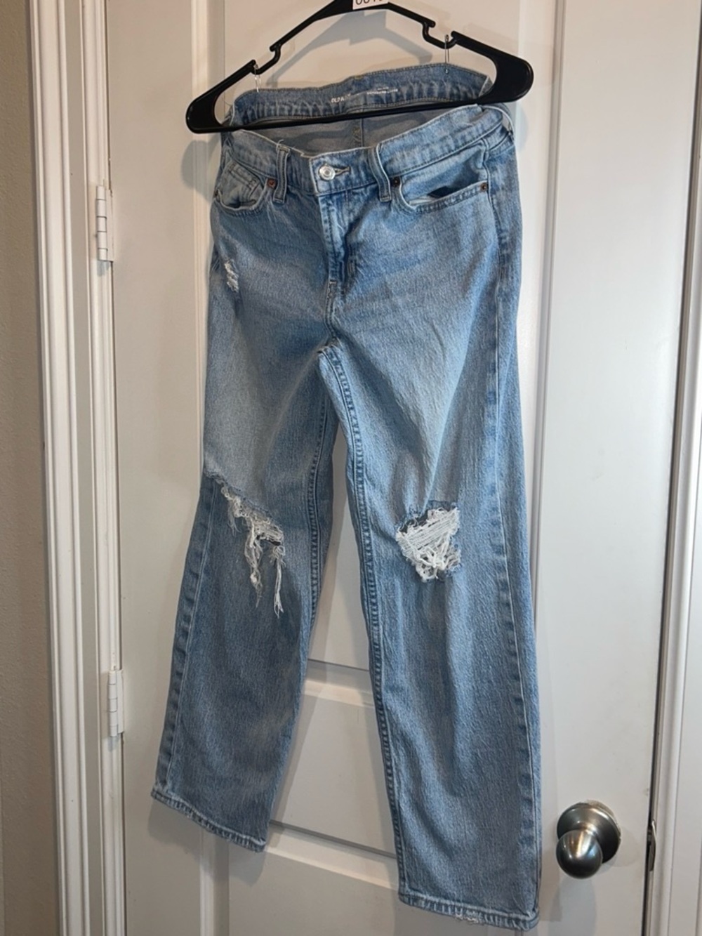 Old Navy Light Blue Boyfriend Loose Jeans